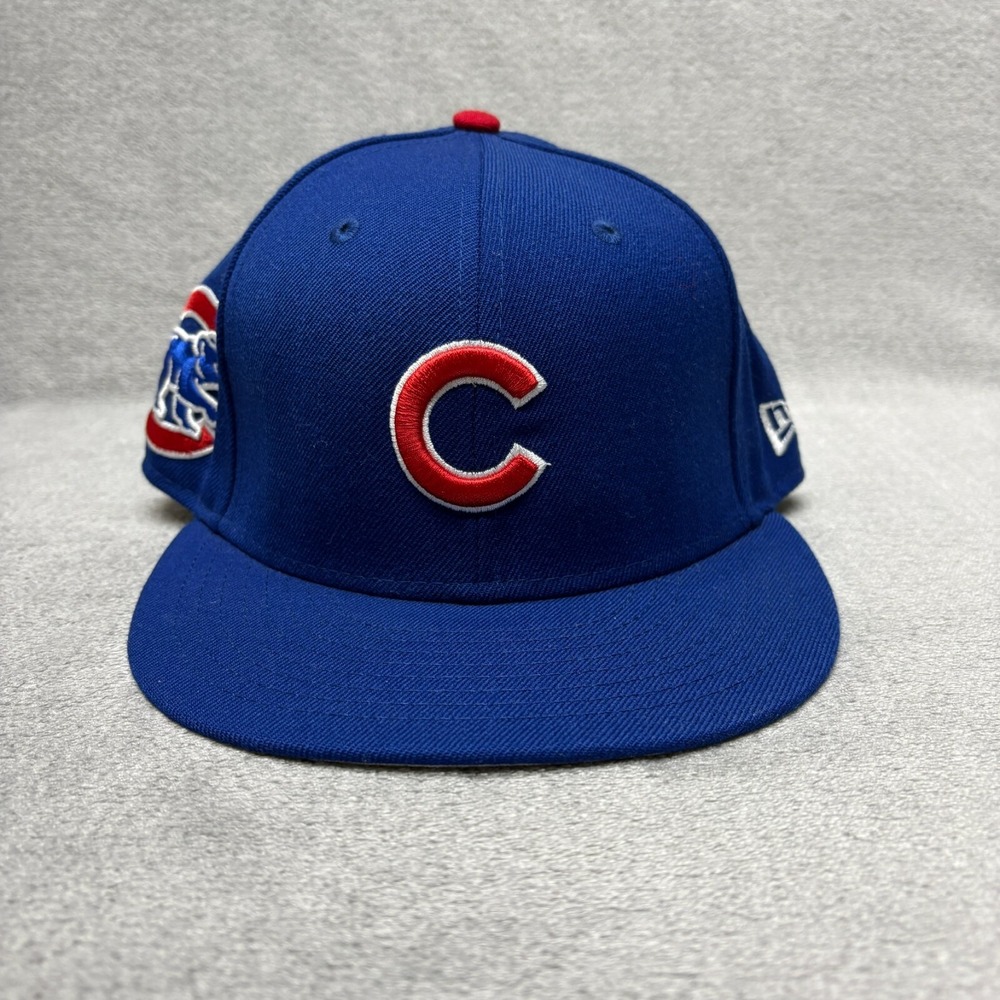 Chicago Cubs Hat Snapback Blue New Era 9Fifty MLB Baseball Cap
